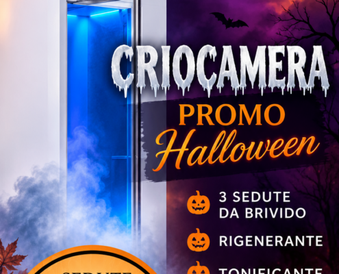 Promo Halloween Cryolife Roma EUR: 3 sedute di criocamera a 99 €