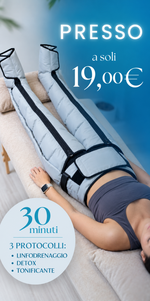 Pressoterapia da Cryolife Roma EUR a soli 19 €: 30 minuti, 3 protocolli